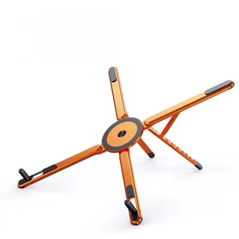 4-in-1 Aluminum Magnetic Lay Flat Phone Tripod Stand