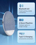 Under Pillow Sleep Speaker, Bedside Pillow‑Top Sound System Speaker for Better Sleep