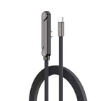 New 240W Charging Cable with Fold‑Out Phone Stand